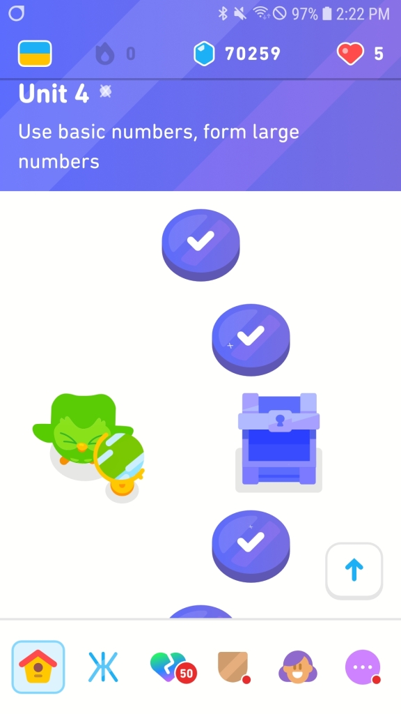 Duolingo new learning path
